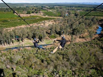 Africa’s Longest Double Zipline